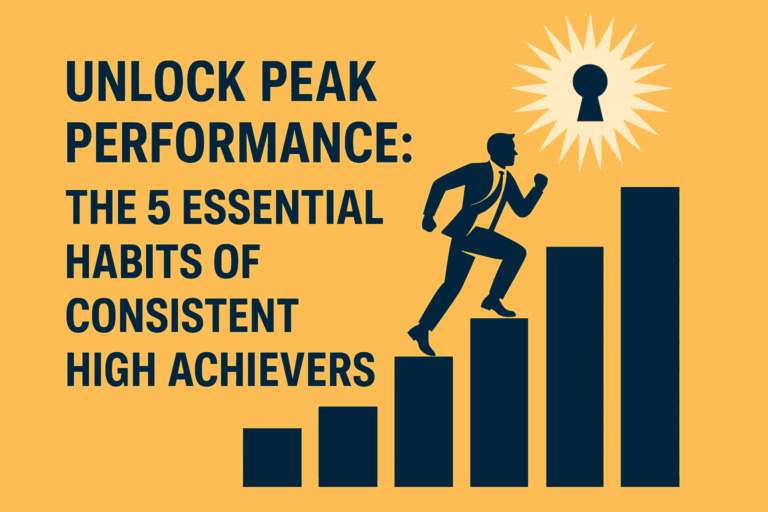 The 5 Essential Habits of Consistent High Achievers
